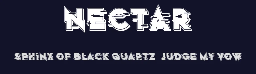 Nectar by Vladimir Nikolic — Decorative Font — thumbnail 2