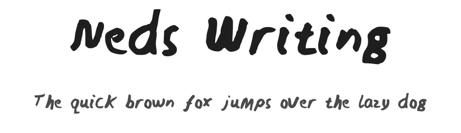 Neds Writing