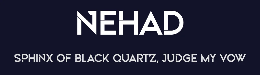 Nehad by Vladimir Nikolic — Sans Serif Font — thumbnail 2