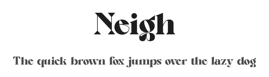 Neigh