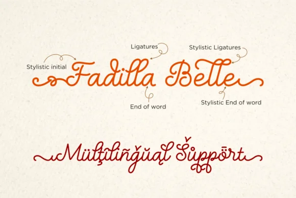 Nellyana Script Font by ARToni — Script Handwritten Font — thumbnail 2