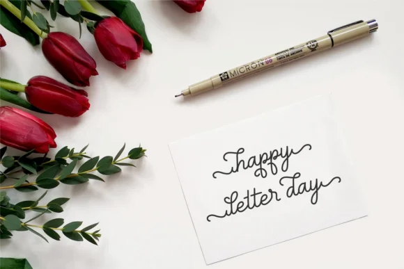 Nellyana Script Font by ARToni — Script Handwritten Font — thumbnail 4