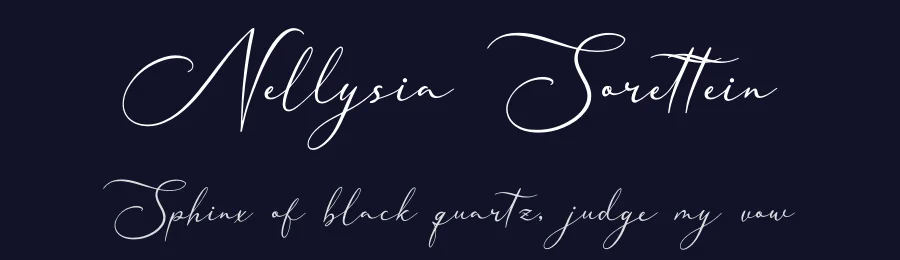 Nellysia Sorettein by Denustudios — Script Handwritten Font — thumbnail 2