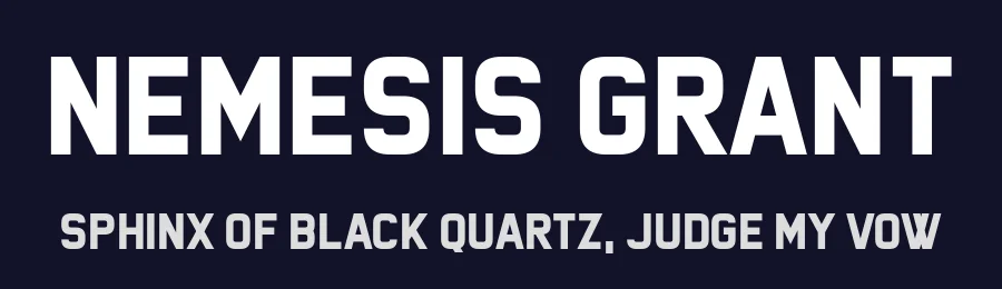 Nemesis Grant by Chequered Ink — Sans Serif Font — thumbnail 2