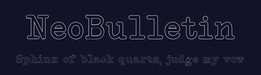 NeoBulletin by Intellecta Design — Decorative Font — thumbnail 2