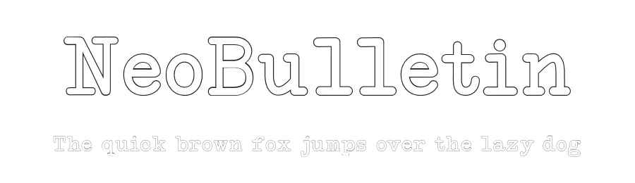 NeoBulletin by Intellecta Design — Decorative Font