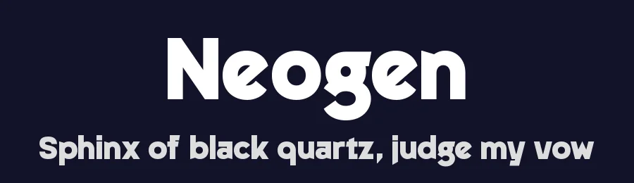 Neogen by Sign Studio — Sans Serif Font — thumbnail 2