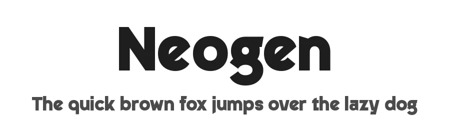 Neogen by Sign Studio — Sans Serif Font