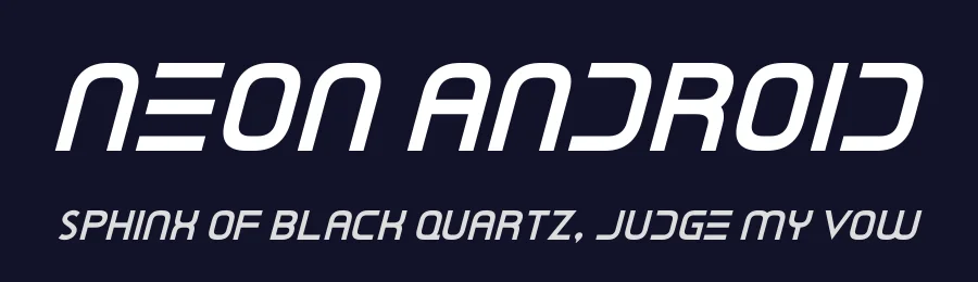 Neon Android by Hawtpixel — Display Font — thumbnail 2