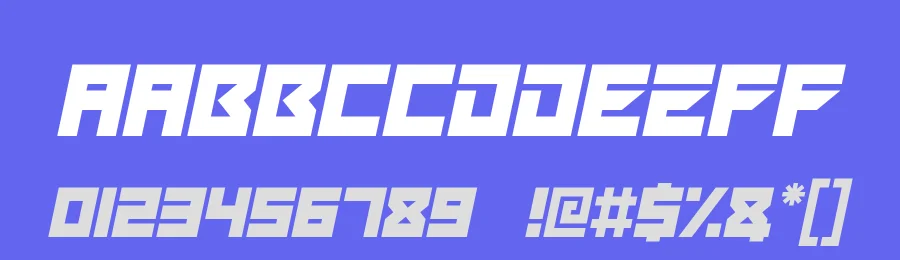 Neon Energy X by Hawtpixel — Display Font — thumbnail 3