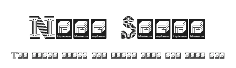 Neon Serif