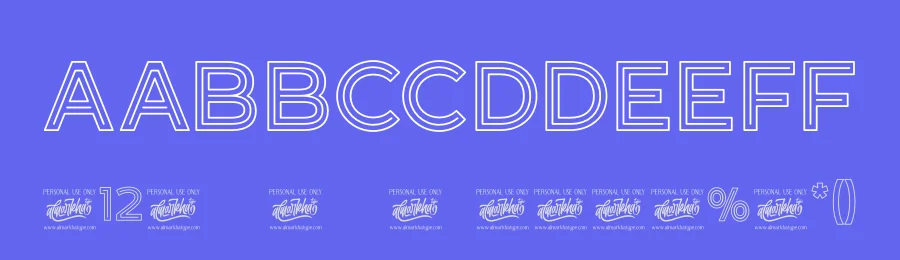 Neonblitz by Almarkhatype — Decorative Font — thumbnail 3