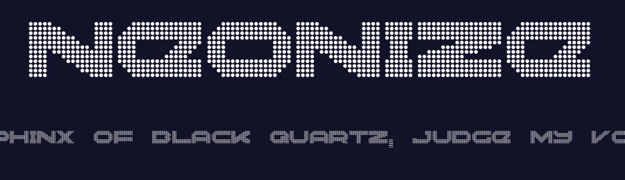 Neonize by rayhan — Display Font — thumbnail 2