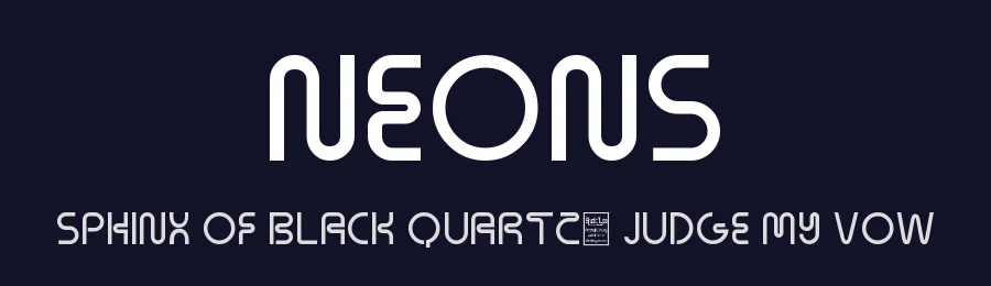 Neons by Studio Typo — Decorative Font — thumbnail 2