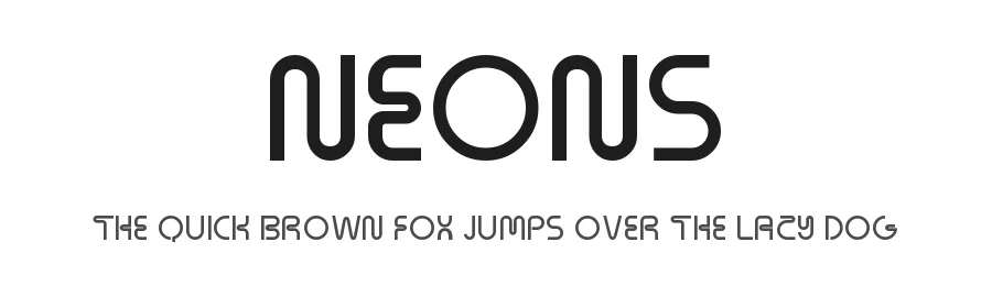Neons by Studio Typo — Decorative Font