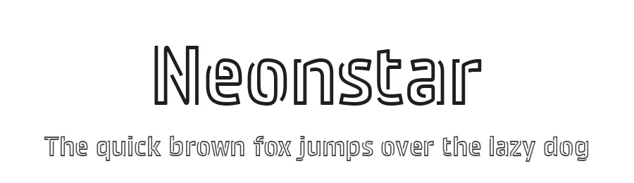 Neonstar by Moka Type Studio — Display Font
