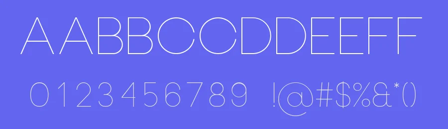 Neou by André Uenojo — Sans Serif Font — thumbnail 3
