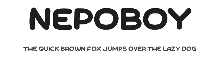 Nepoboy by Khurasan — Decorative Font