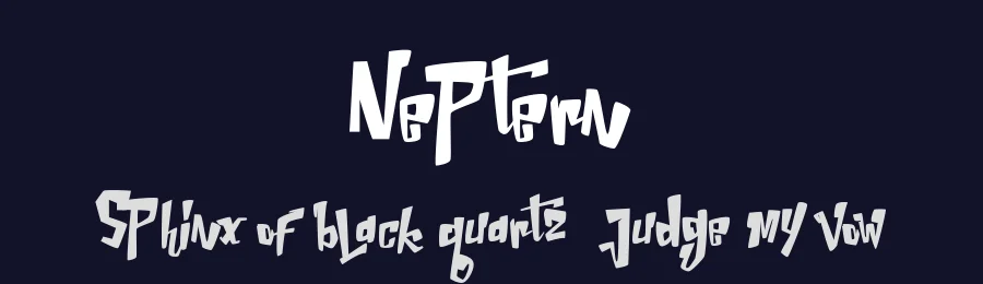 Neptern by Dirtyline Studio — Decorative Font — thumbnail 2