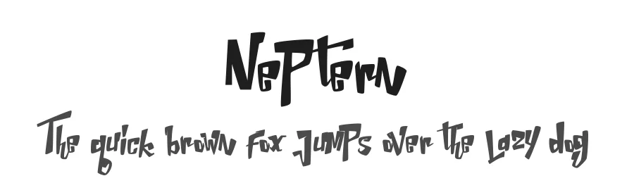 Neptern by Dirtyline Studio โ Decorative Font