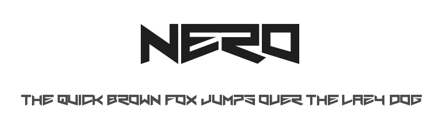 Nero by Chequered Ink — Display Font