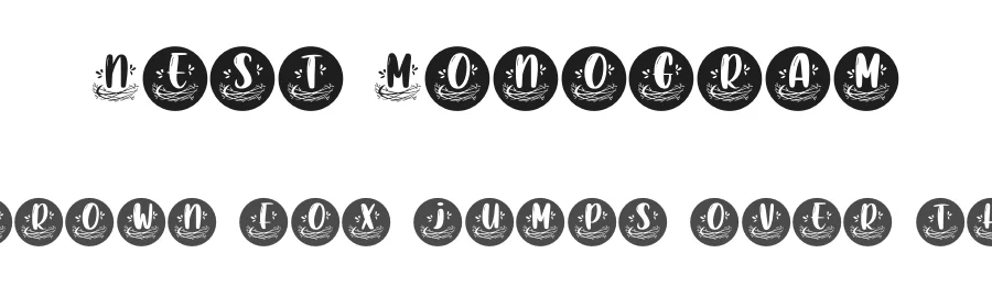 Nest Monogram