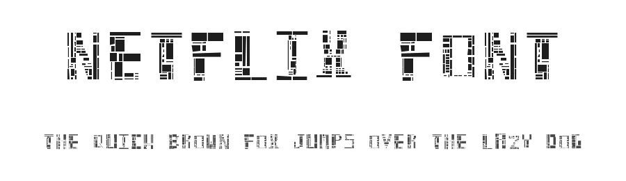 Netflix Font