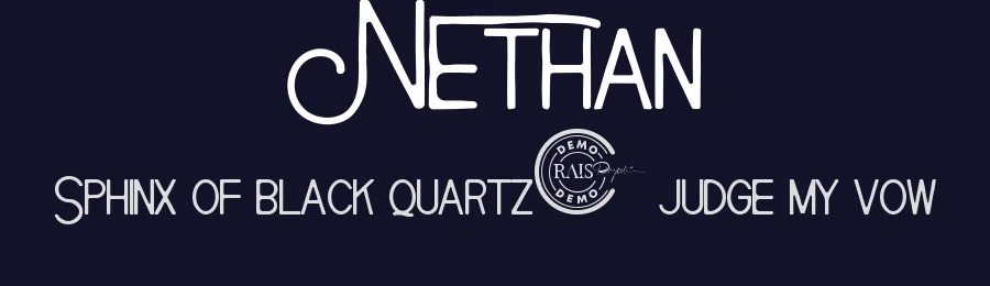 Nethan by RaisProject — Decorative Font — thumbnail 2
