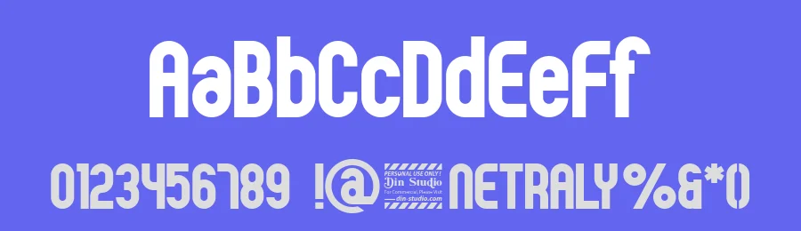 Netraly by Din Studio — Sans Serif Font — thumbnail 3