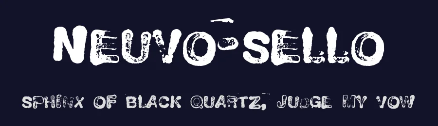 Neuvo-Sello by Colm Clafferty — Decorative Font — thumbnail 2