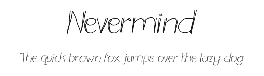 Nevermind
