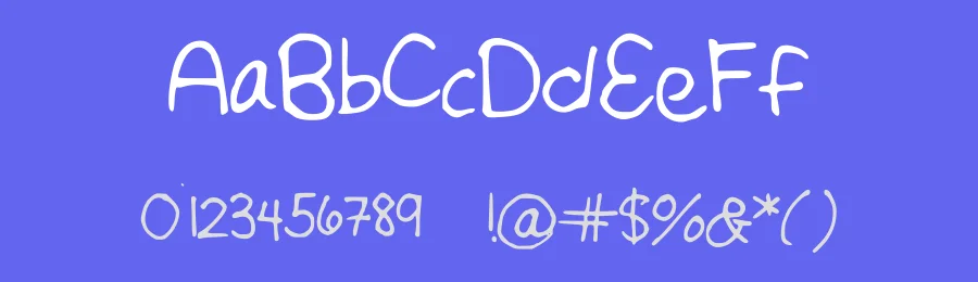 Nevermind by fearlessforever13 — Script Handwritten Font — thumbnail 3