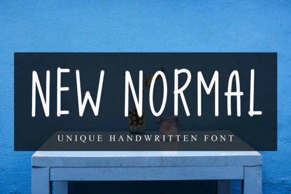New Normal Font by najmustsaqib.creator — Script Handwritten Font