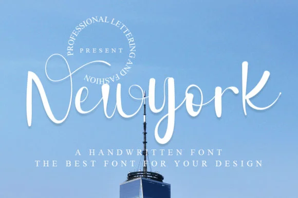 New York Font by FreshTypeINK — Script Handwritten Font