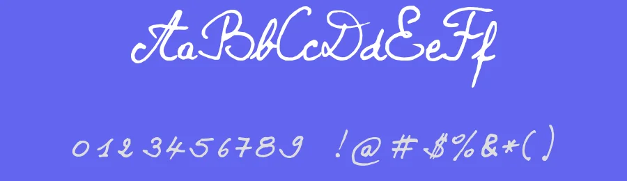 New Bernard by philing.net — Script Handwritten Font — thumbnail 3