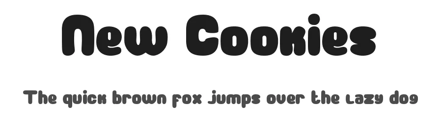 New Cookies