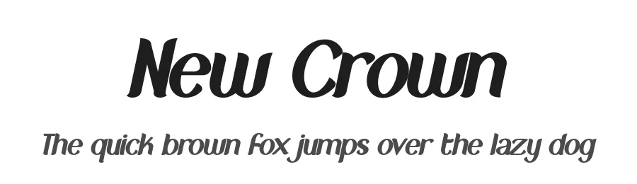New Crown by Omotu Studio — Sans Serif Font