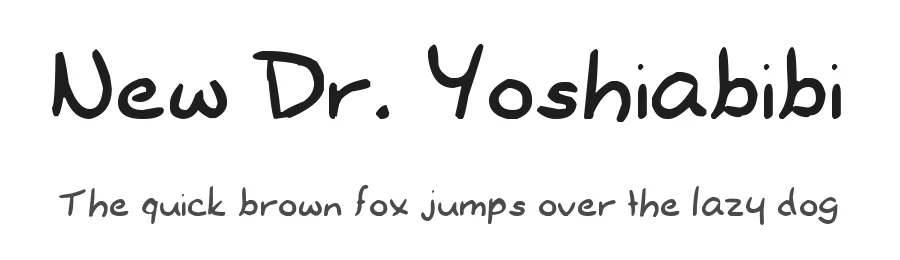 New Dr. Yoshiabibi
