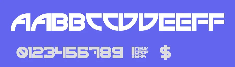 New Drop Era by Michael Muranaka — Display Font — thumbnail 3
