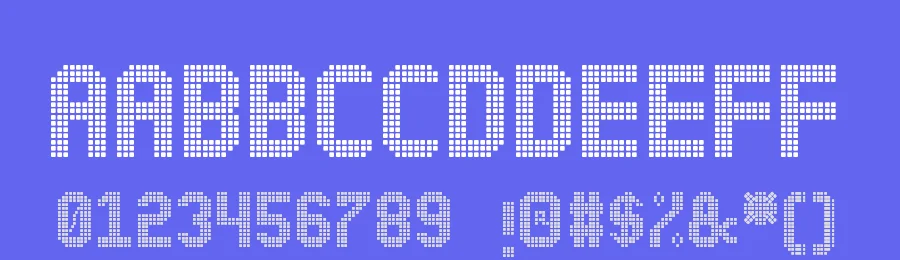 New Led Display St by Southype — Display Font — thumbnail 3