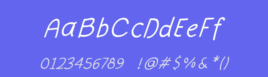 New by Vickie Martinez — Script Handwritten Font — thumbnail 3