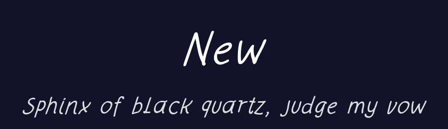 New by Vickie Martinez — Script Handwritten Font — thumbnail 2