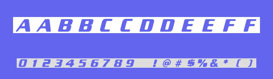 New Space by Woodcutter — Display Font — thumbnail 3