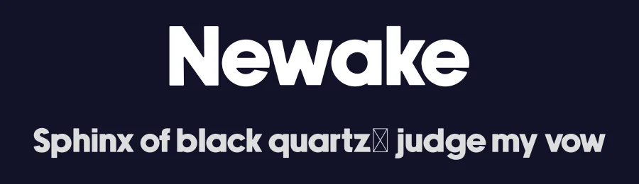 Newake by Indieground Design — Sans Serif Font — thumbnail 2