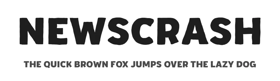 Newscrash by Origin Type — Decorative Font