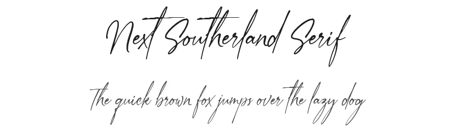 Next Southerland Serif