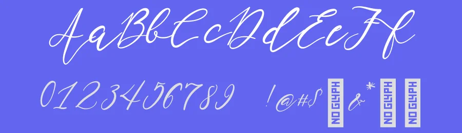 NF Lukara by nantia.co — Script Handwritten Font — thumbnail 3