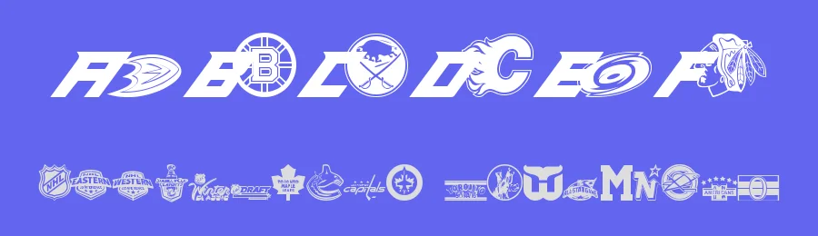 NHL by Jayde Garrow — Display Font — thumbnail 3