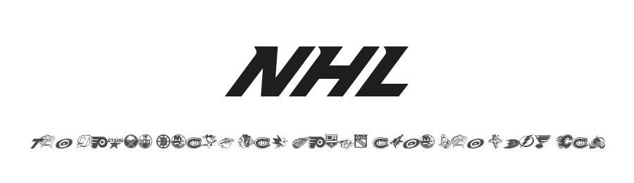 NHL by Jayde Garrow — Display Font