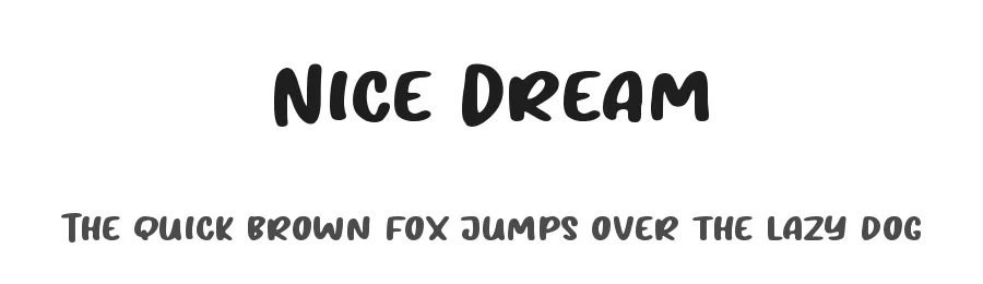 Nice Dream